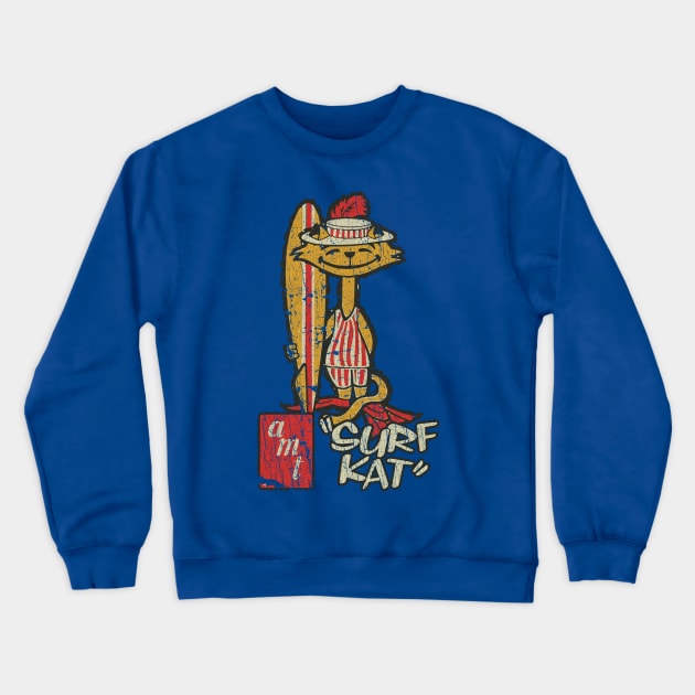 Surf Kat 1961 Crewneck Sweatshirt by JCD666